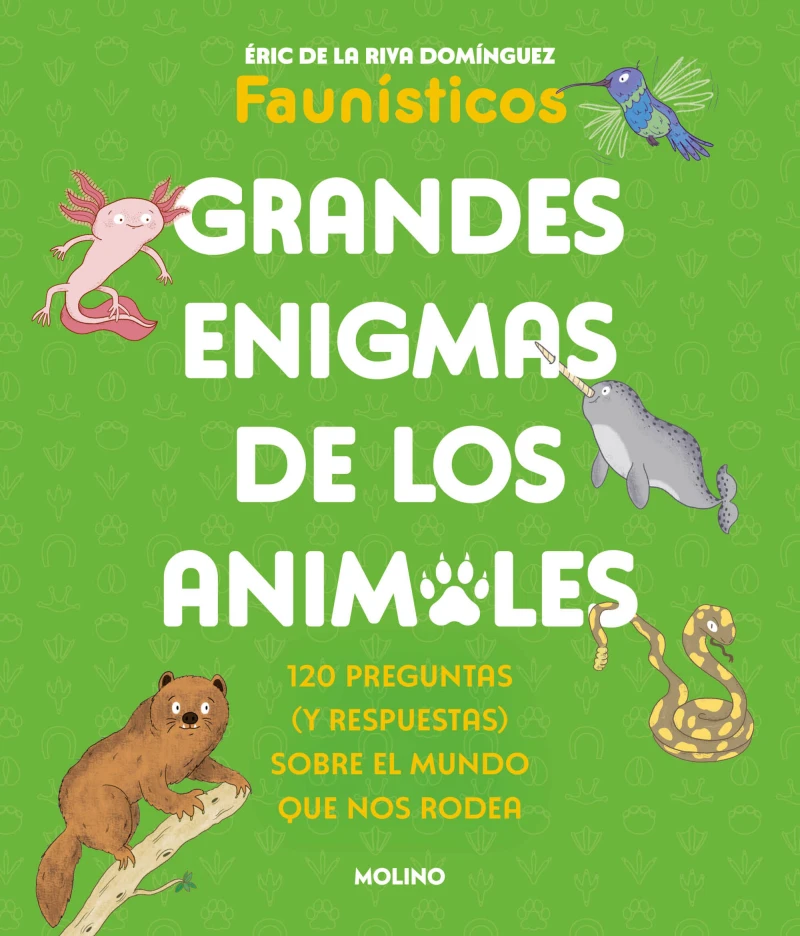 Portada: Grandes enigmas de los animales (Colección Grandes enigmas)