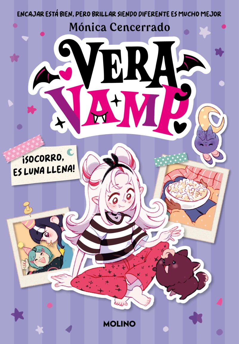 Portada: Vera Vamp 2 - ¡Socorro, es luna llena!