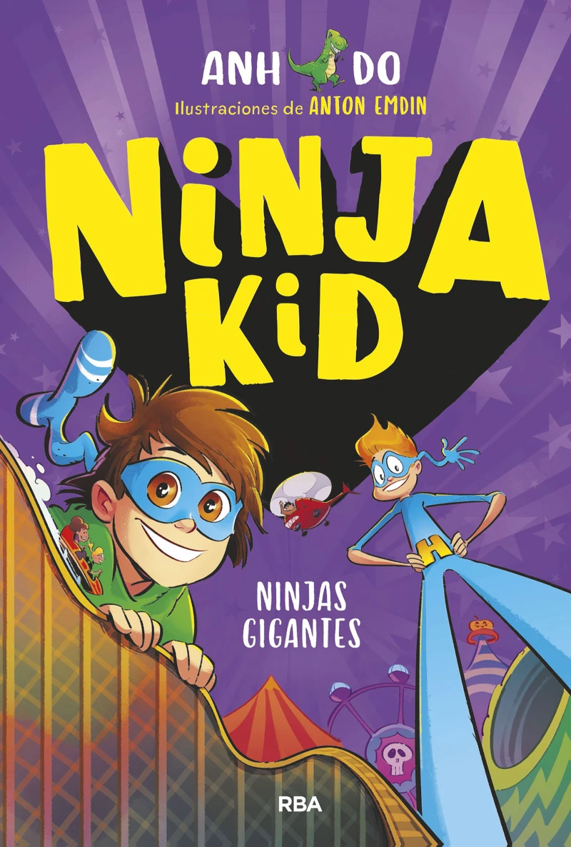 Portada: Ninja Kid 6 - Ninjas gigantes