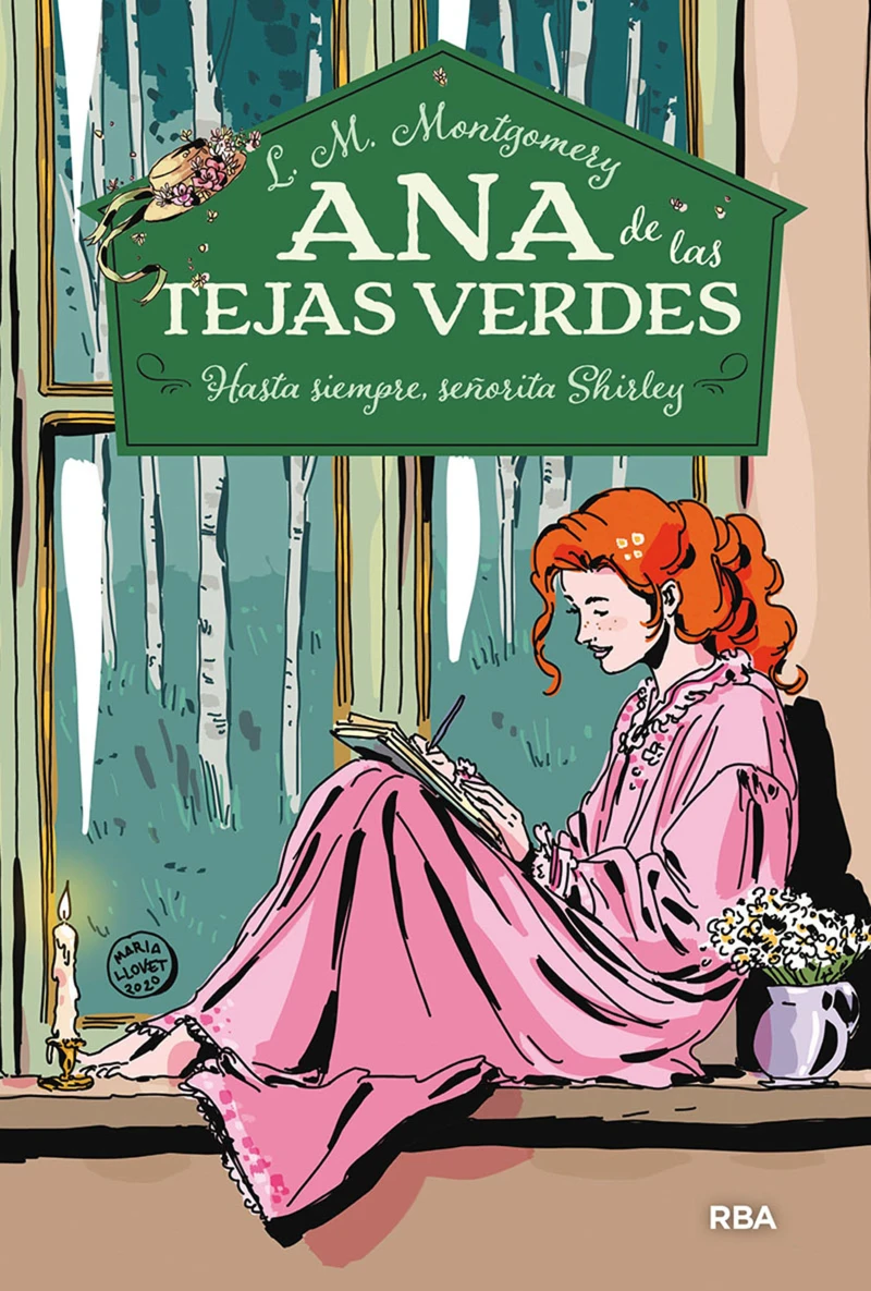 Portada: Ana de las tejas verdes 8 - Hasta siempre, señorita Shirley