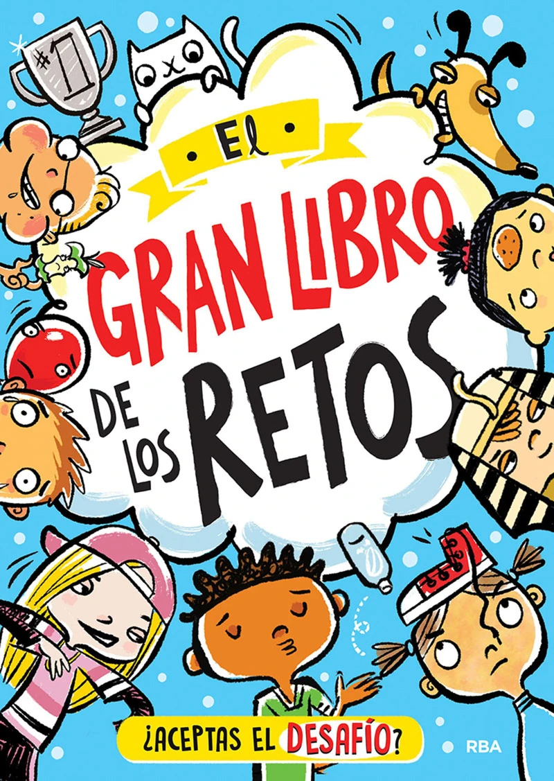 Portada: El gran libro de los retos
