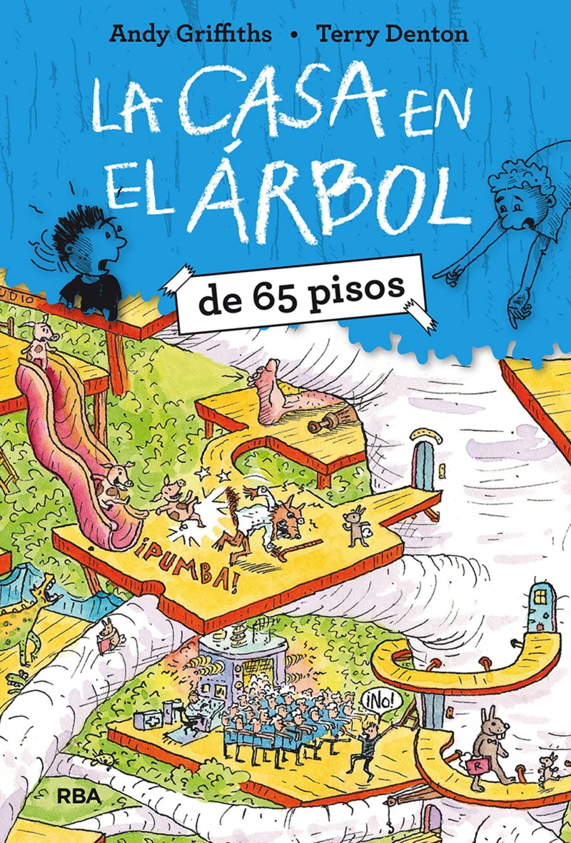 Portada: La casa en el árbol de 65 pisos (La casa en el árbol 5)