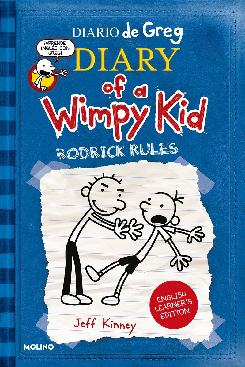 Portada: Diario de Greg [English Learner's Edition] 2 - Rodrick rules