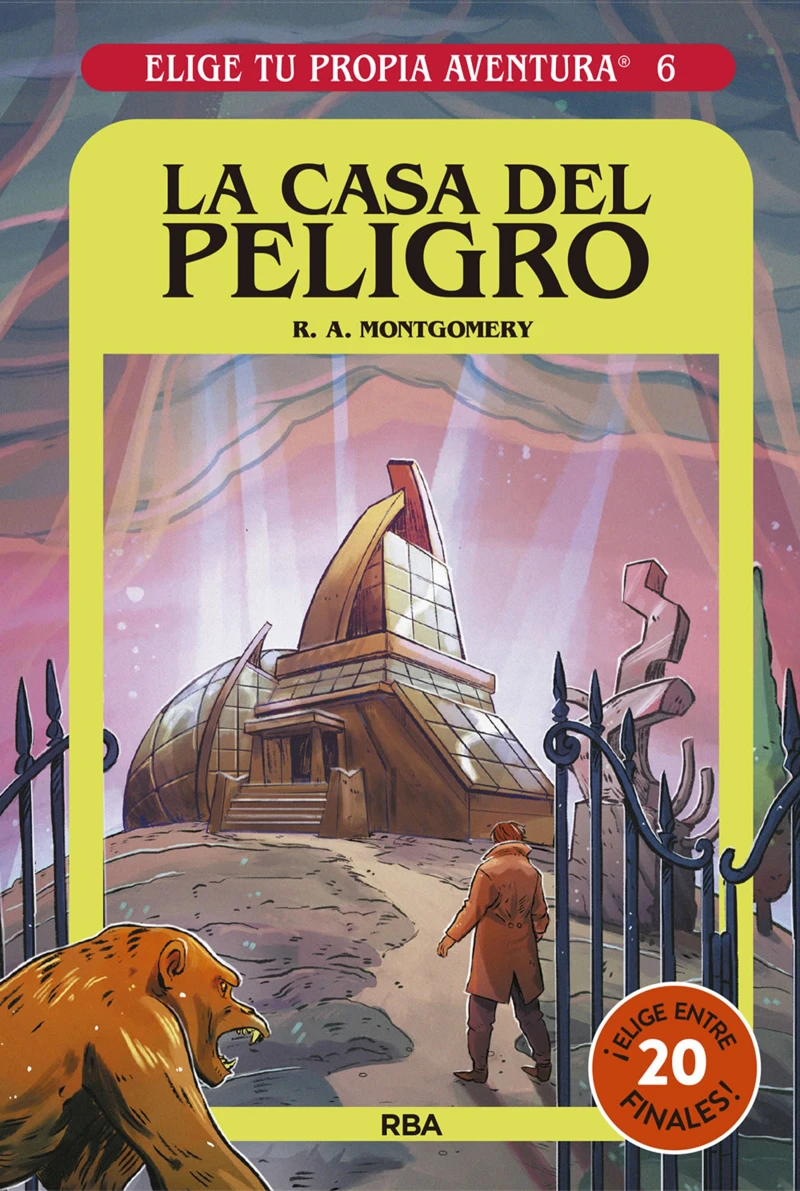 Portada: Elige tu propia aventura - La casa del peligro