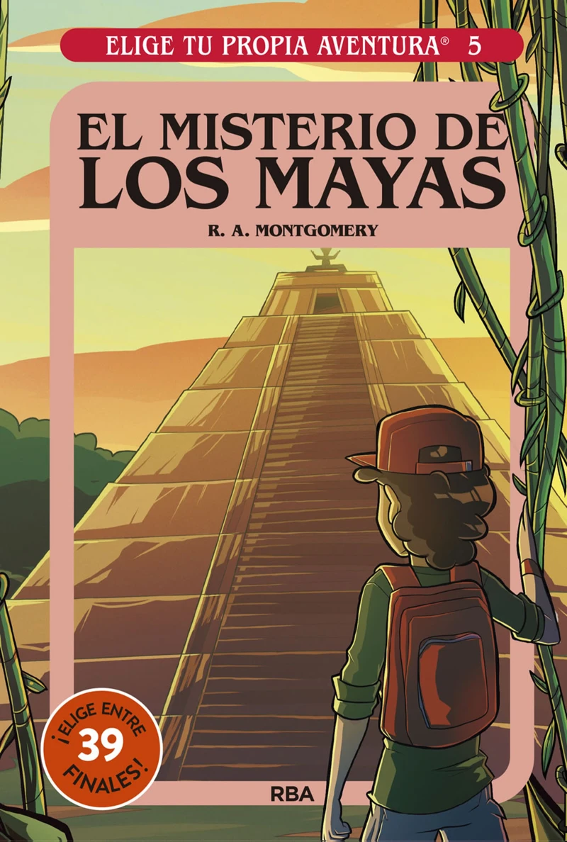 Portada: Elige tu propia aventura - El misterio de los Mayas