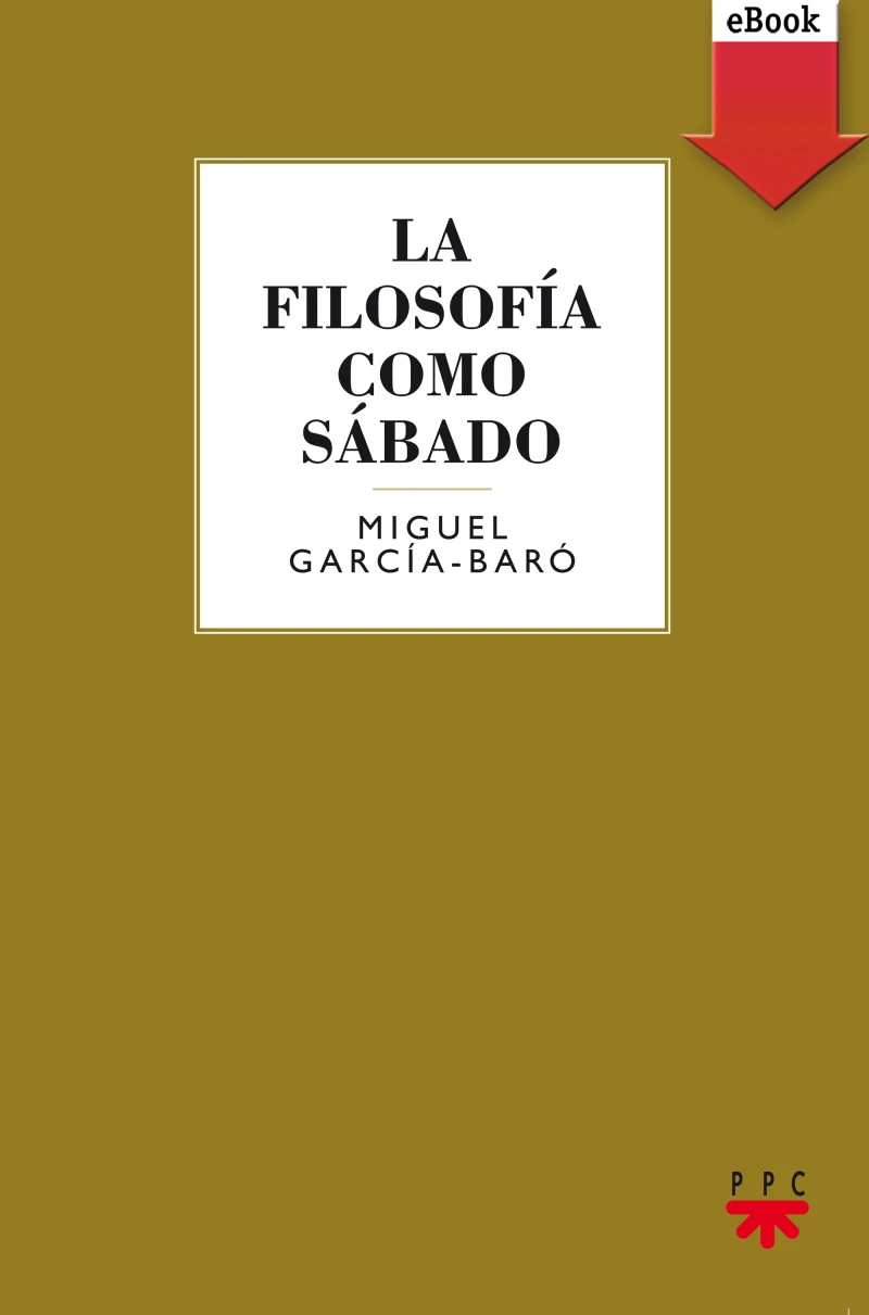 Portada: La filosofía como sábado