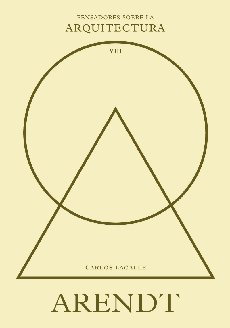 Portada: Arendt sobre la arquitectura