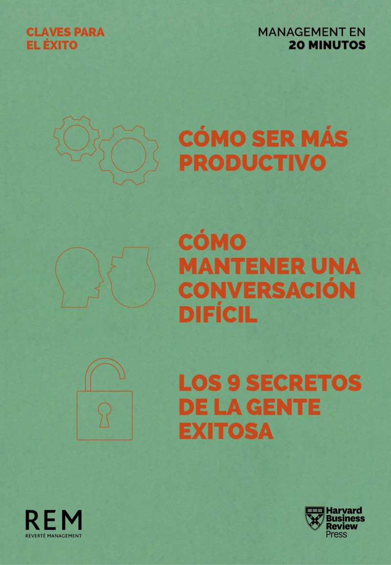 Portada: Estuche Management en 20 Minutos HBR: Claves para el éxito