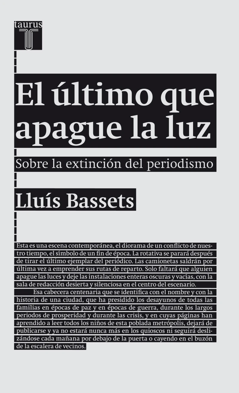 Portada: El último que apague la luz