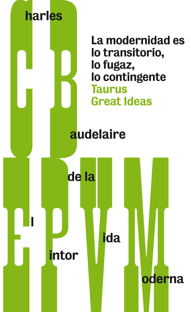 Portada: El pintor de la vida moderna (Serie Great Ideas)