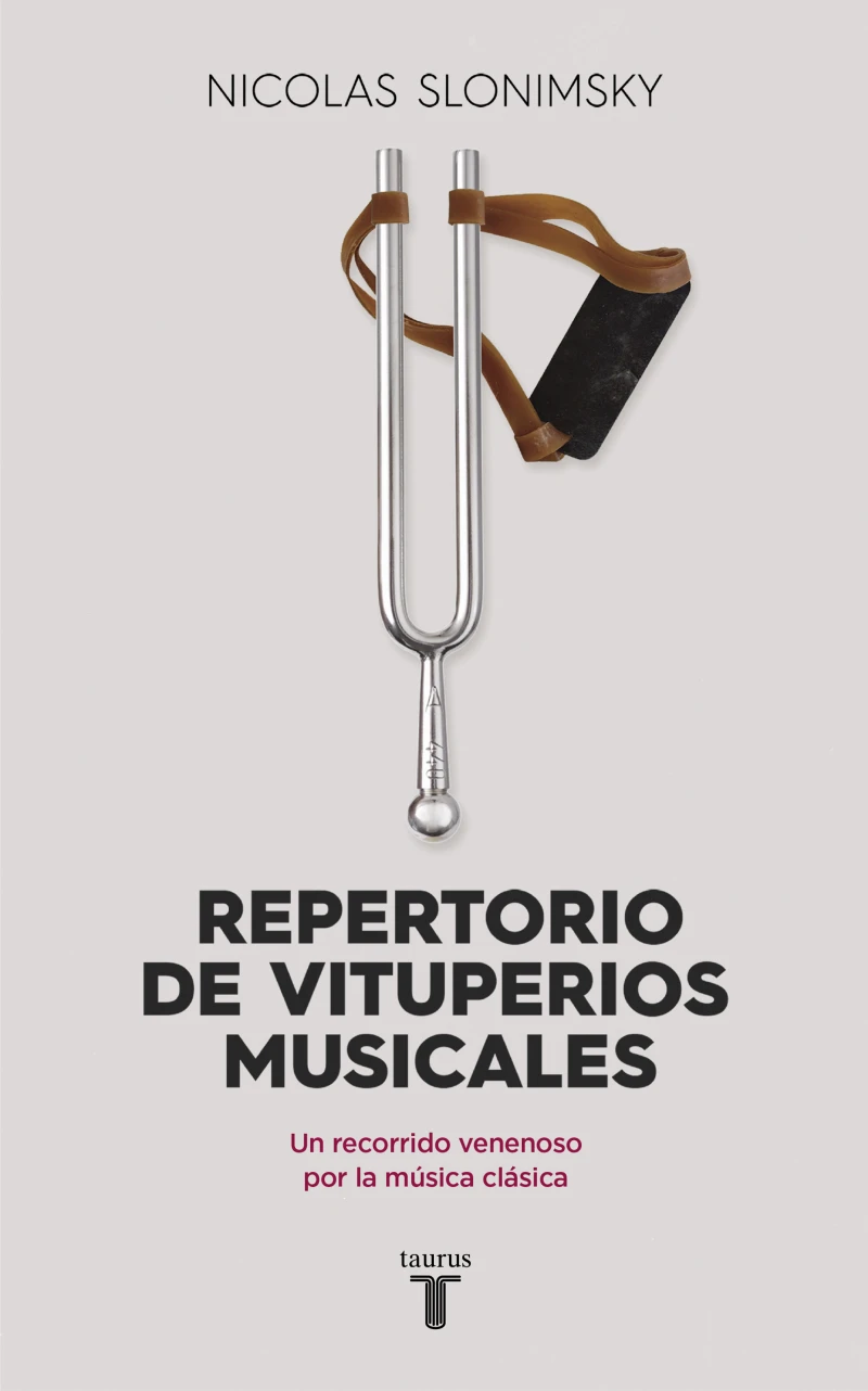 Portada: Repertorio de vituperios musicales