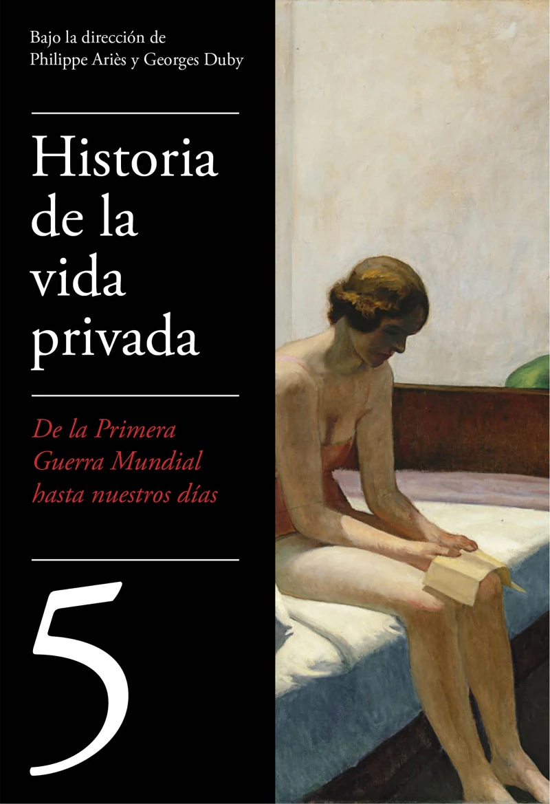 Portada: De la Primera Guerra Mundial a nuestros días (Historia de la vida privada 5)