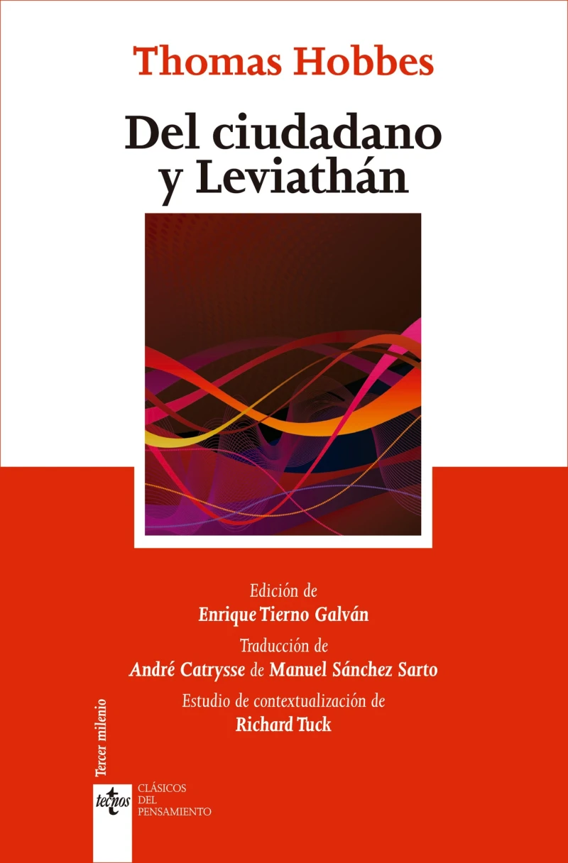 Portada: Del ciudadano y Leviatán