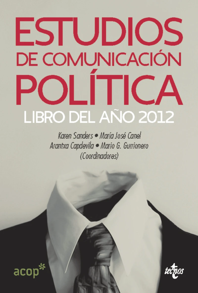Portada: Estudios de comunicación política