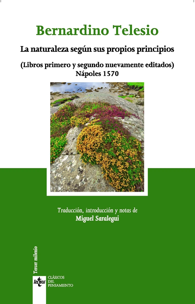 Portada: La naturaleza según sus propios principios