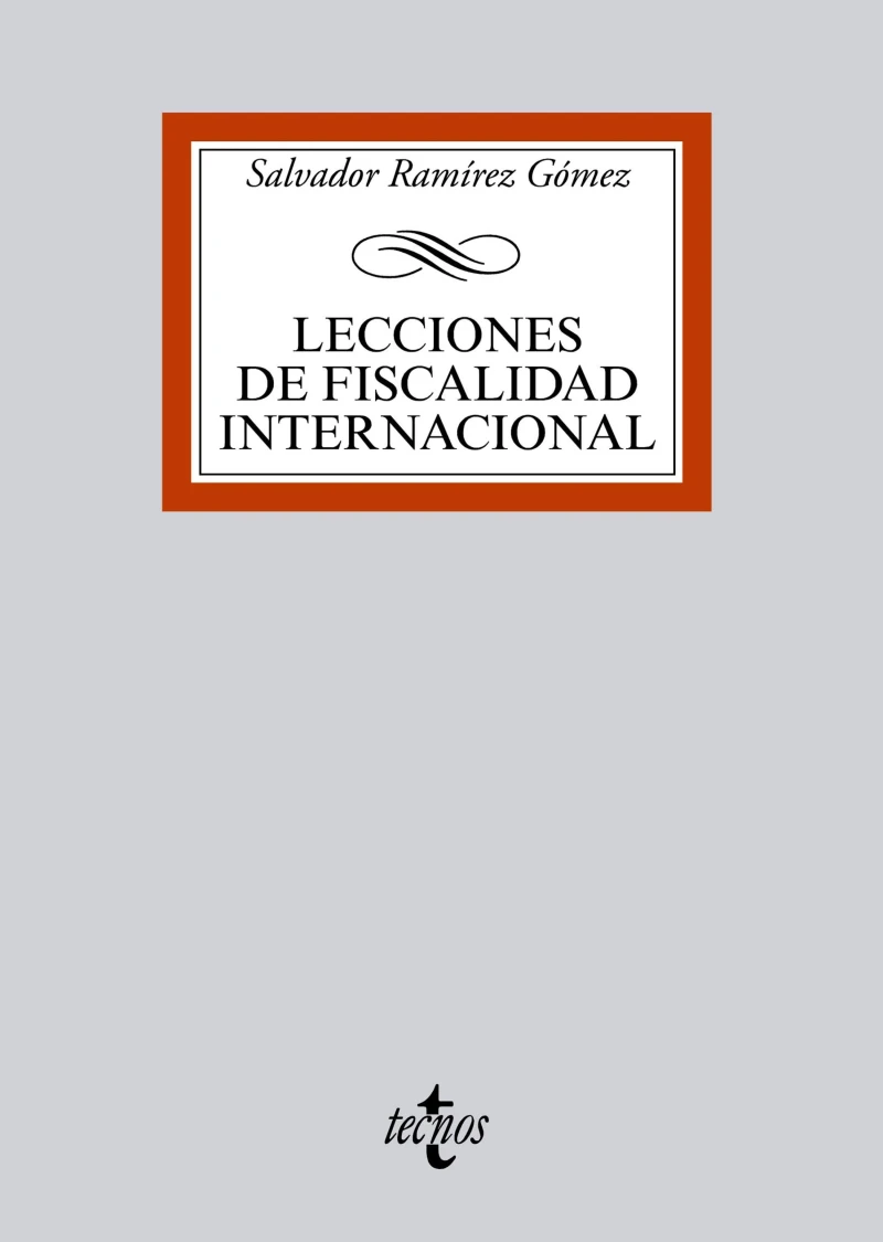 Portada: Lecciones de fiscalidad internacional
