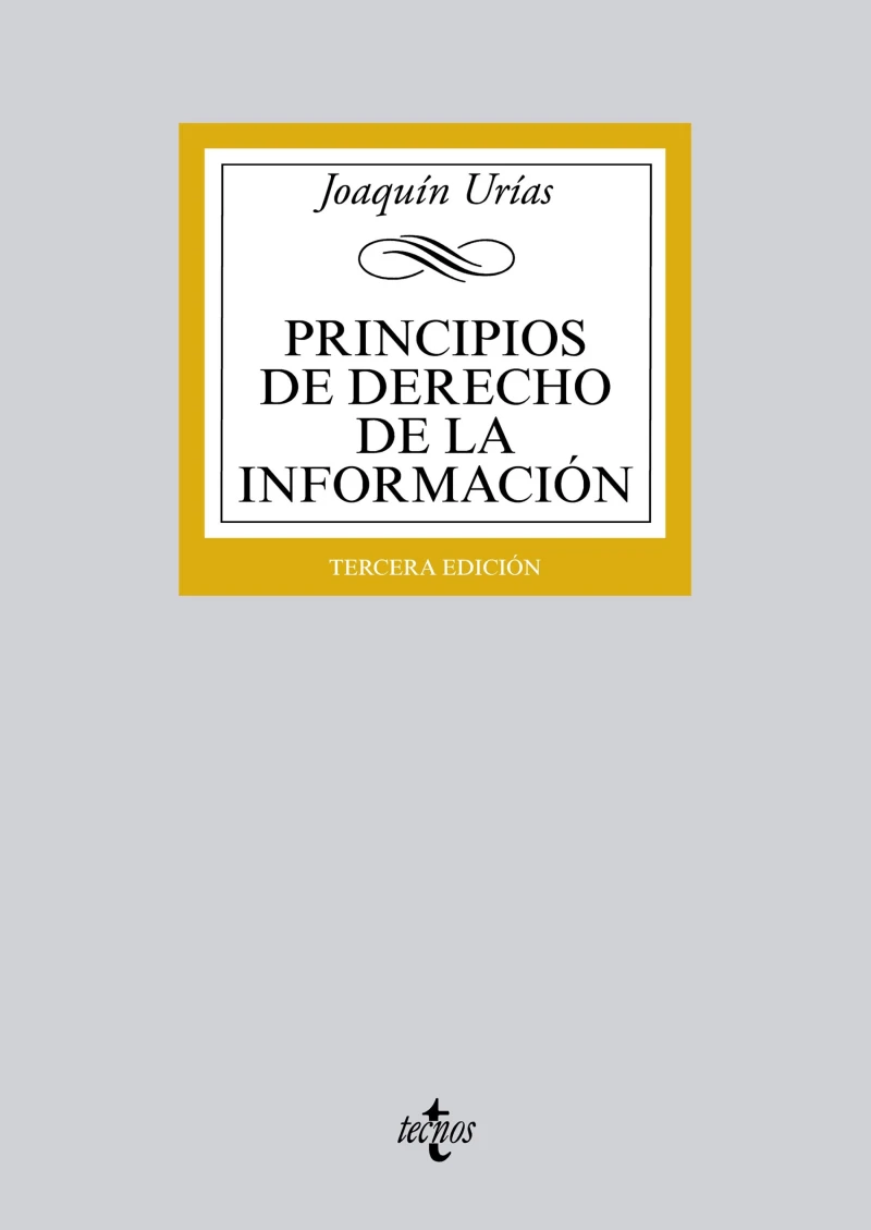 Portada: Principios de Derecho de la Información