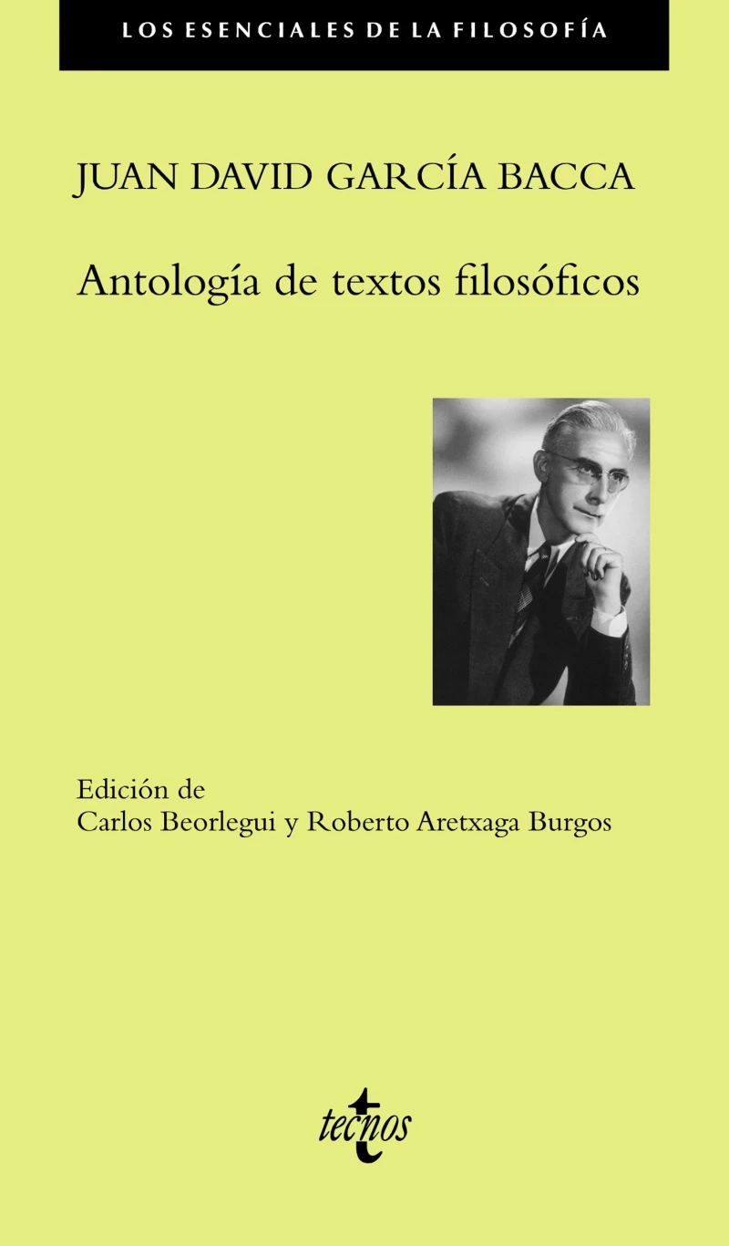 Portada: Antología de textos filosóficos