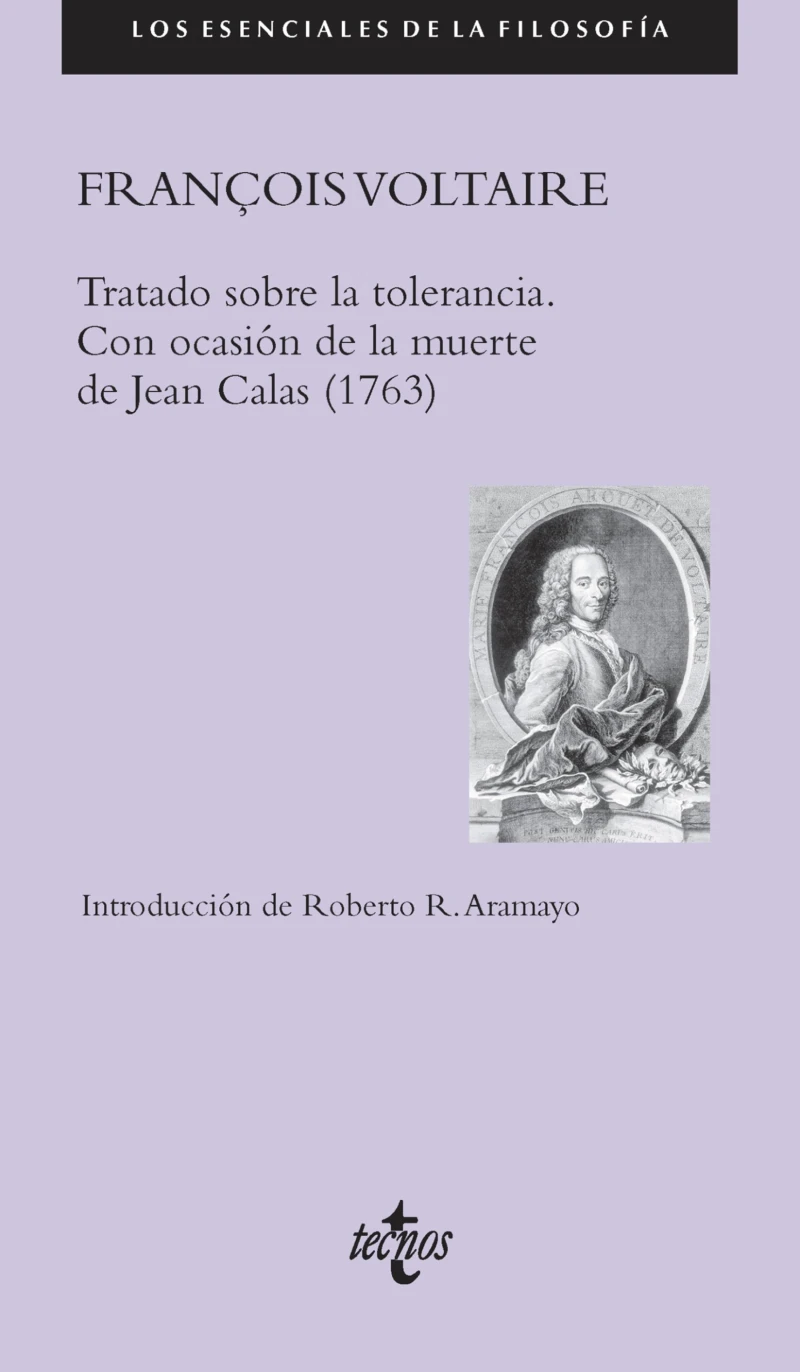 Portada: Tratado sobre la tolerancia