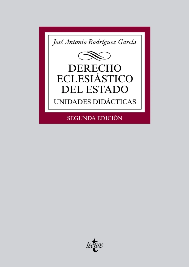 Portada: Derecho eclesiástico del Estado