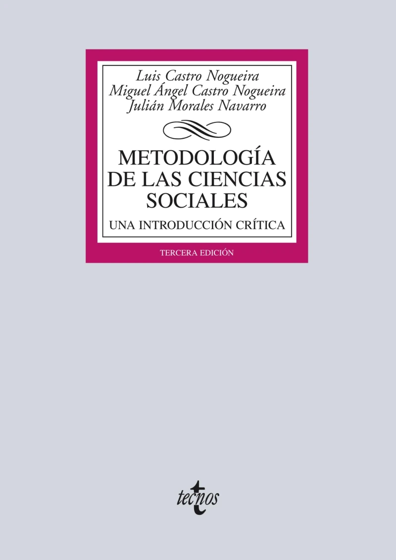 Portada: Metodología de las Ciencias Sociales