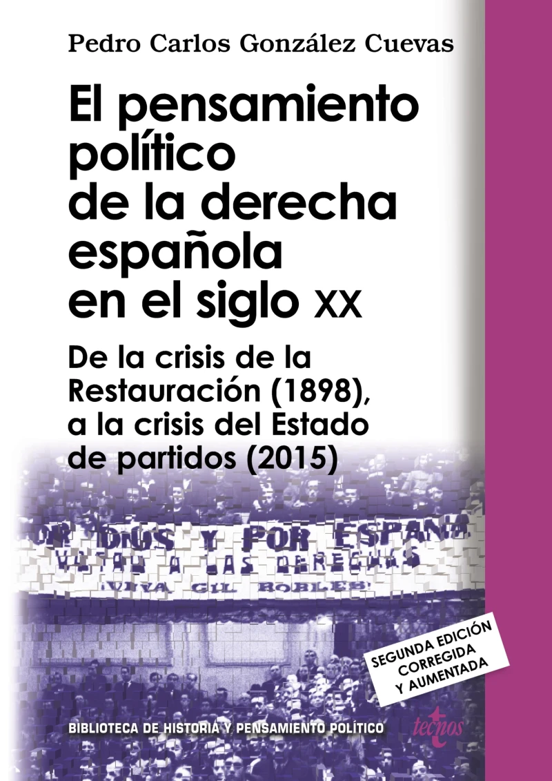 Portada: El pensamiento político de la derecha española en el siglo XX