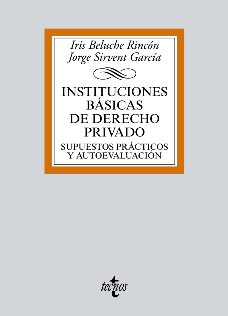 Portada: Instituciones básicas de Derecho Privado