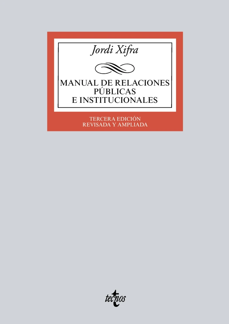 Portada: Manual de Relaciones Públicas e Institucionales