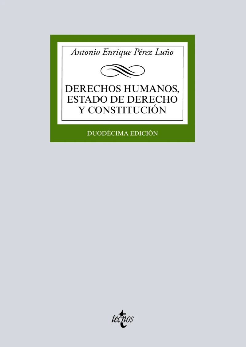 Portada: Derechos humanos, Estado de Derecho y Constitución