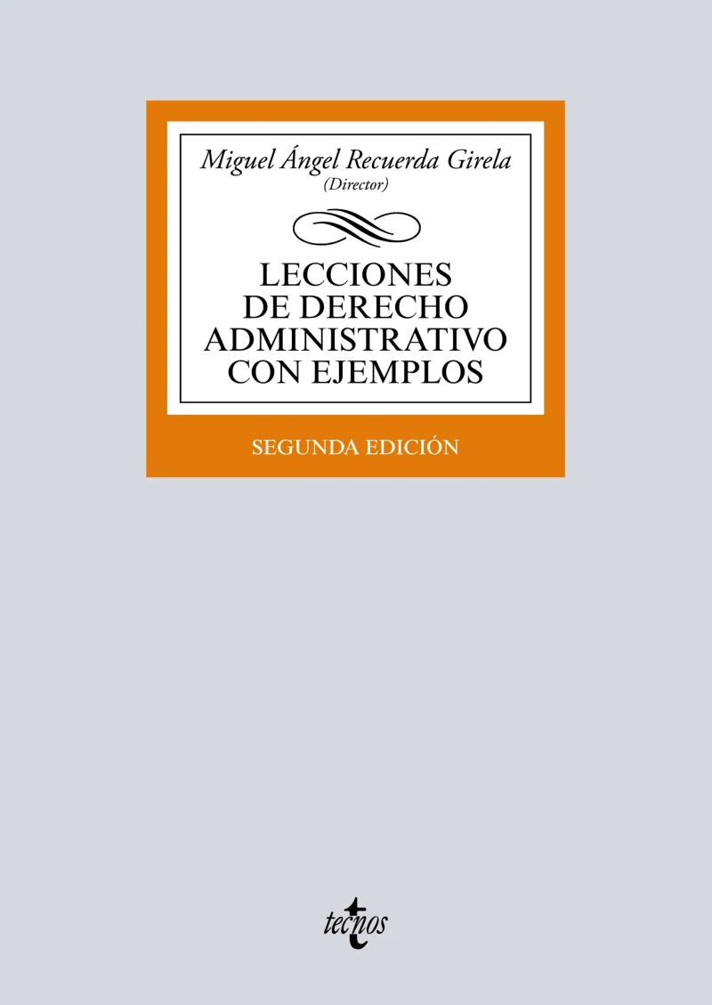Portada: Lecciones de Derecho Administrativo con ejemplos
