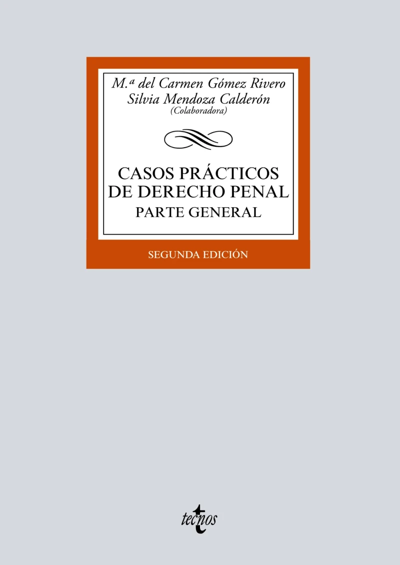 Portada: Casos prácticos de Derecho penal