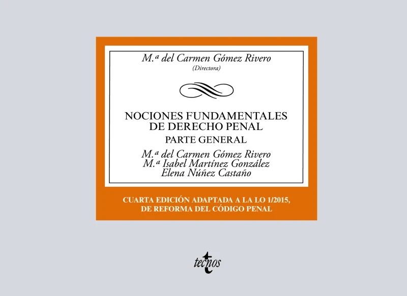 Portada: Nociones Fundamentales de Derecho Penal