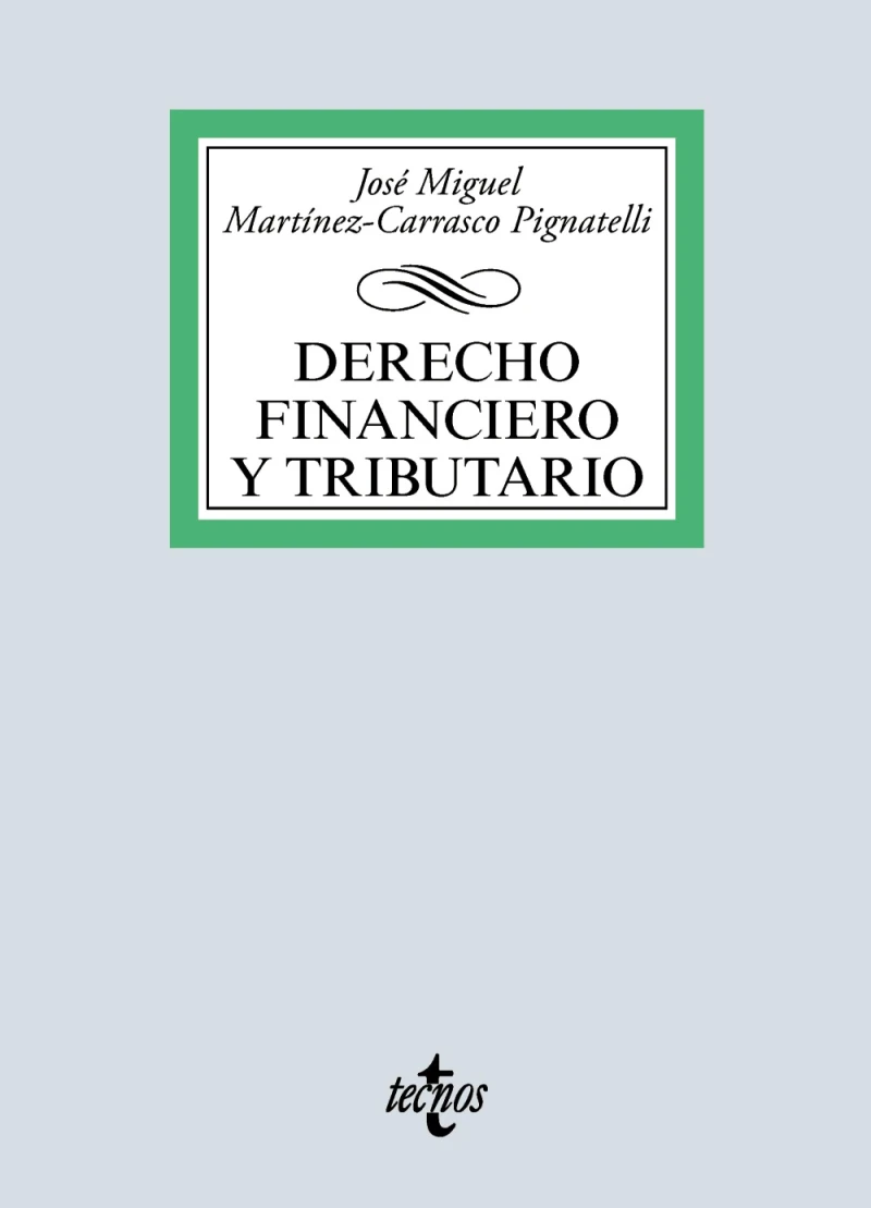 Portada: Derecho Financiero y Tributario I
