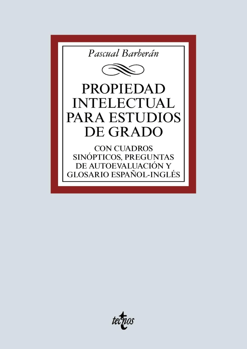 Portada: Propiedad Intelectual para estudios de grado
