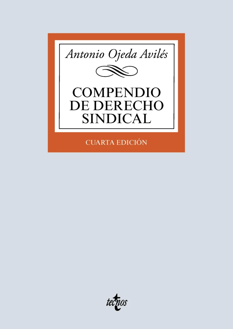 Portada: Compendio de Derecho sindical