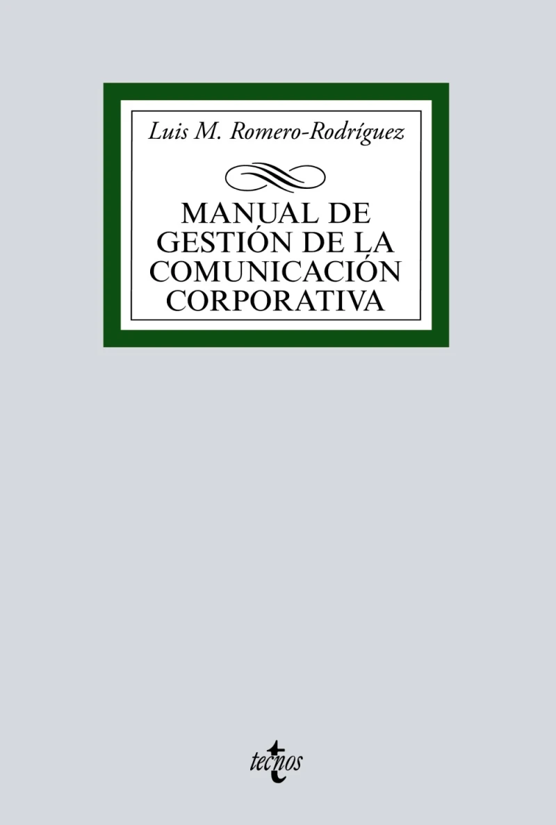 Portada: Manual de gestión de la comunicación corporativa