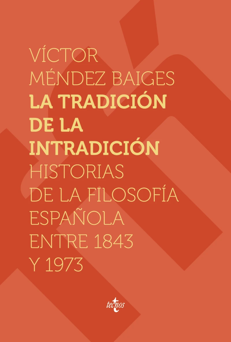 Portada: La tradición de la intradición