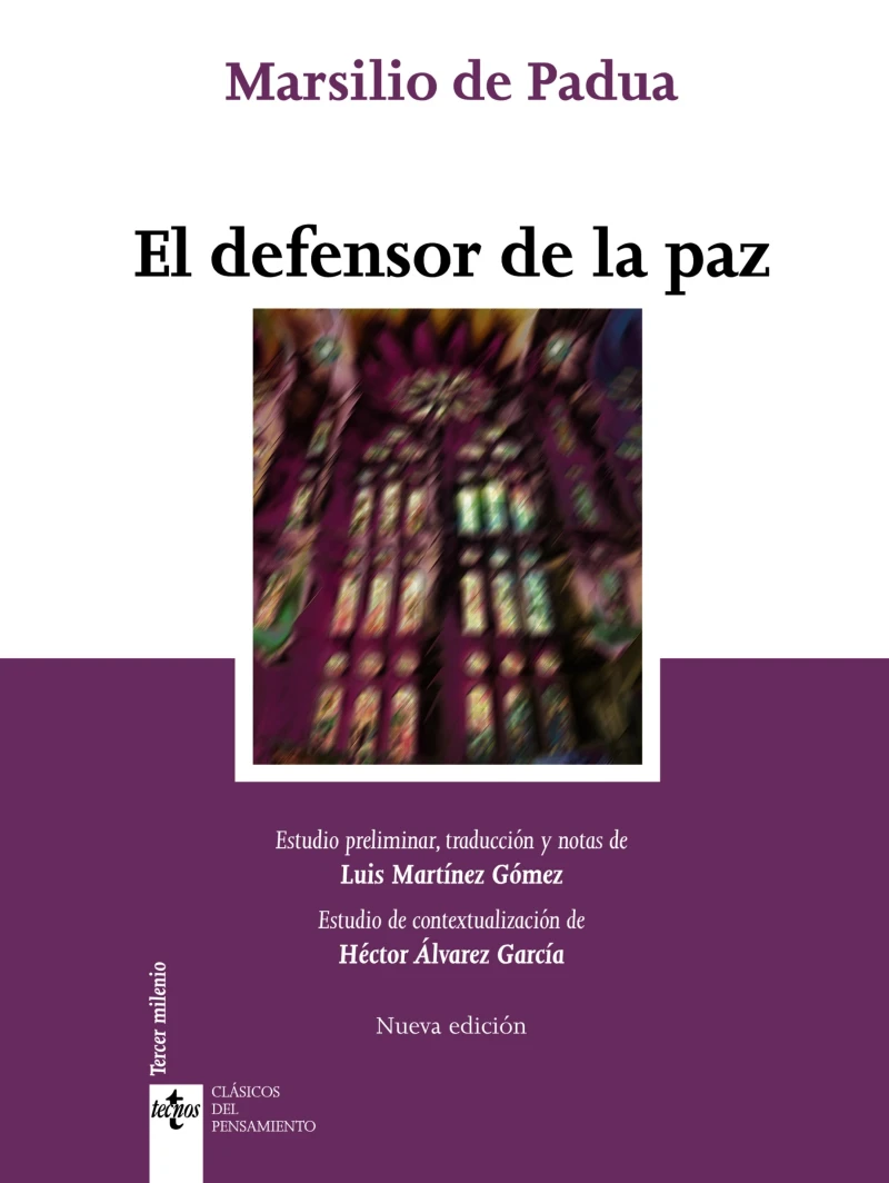Portada: El defensor de la paz