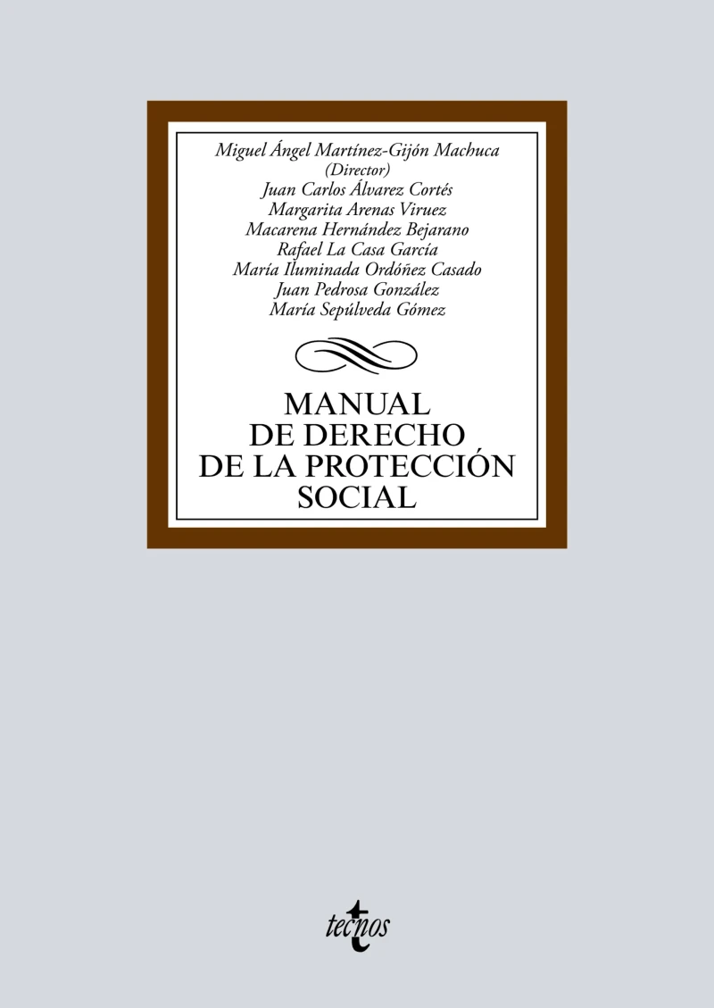Portada: Manual de derecho de la protección social