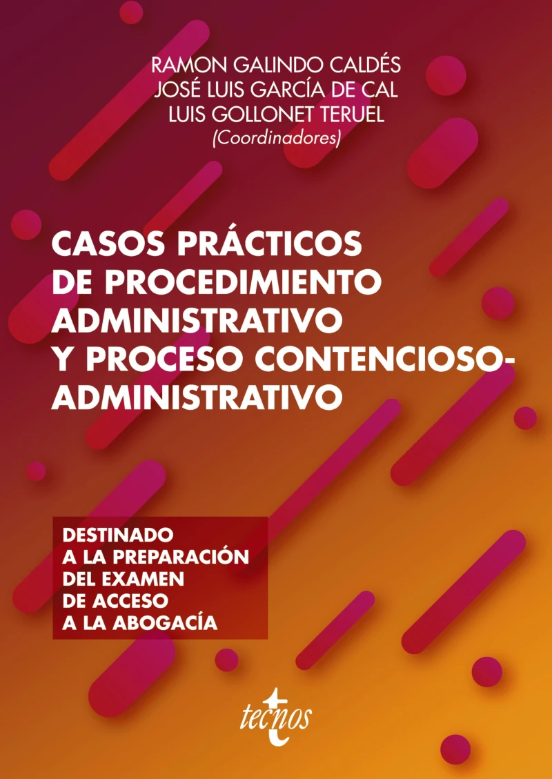 Portada: Casos prácticos de procedimiento administrativo y proceso contencioso-administrativo