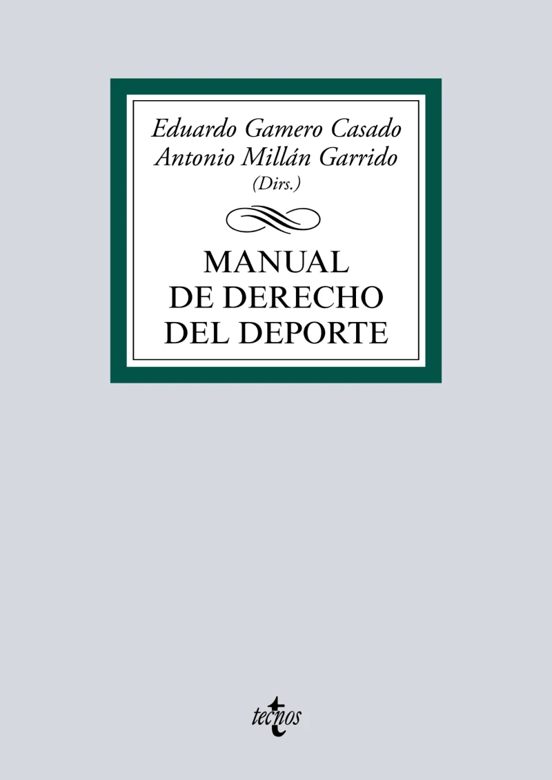 Portada: Manual de Derecho del Deporte