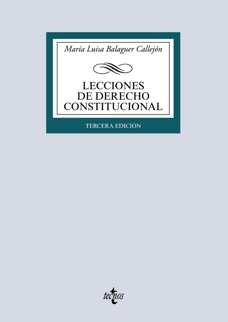 Portada: Lecciones de Derecho Constitucional