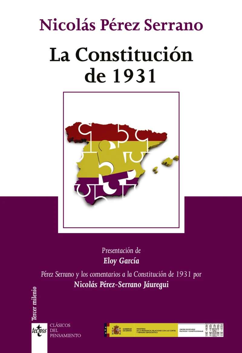 Portada: La Constitución de 1931