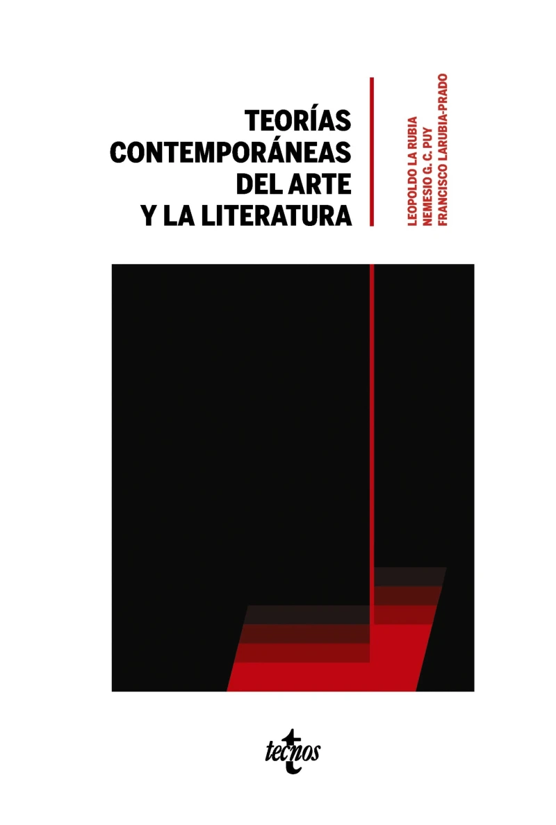 Portada: Teorías contemporáneas del arte y la literatura