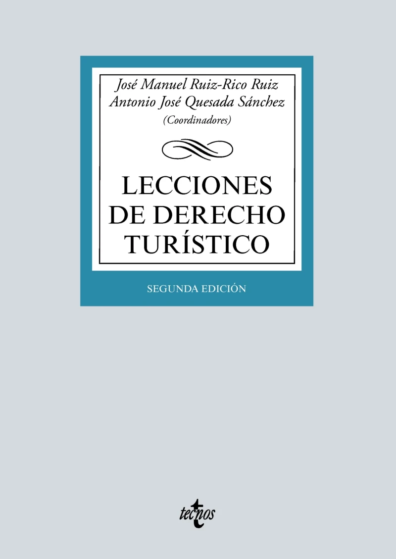 Portada: Lecciones de Derecho Turístico
