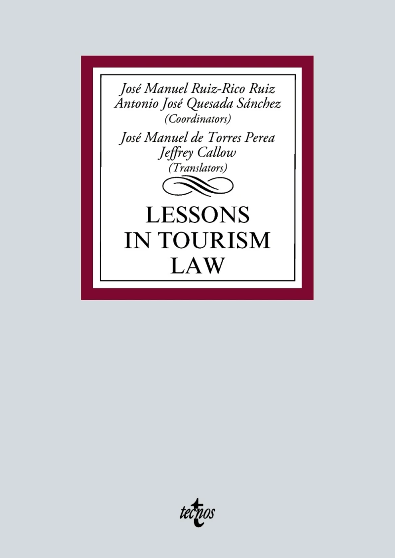 Portada: Lessons in Tourism Law