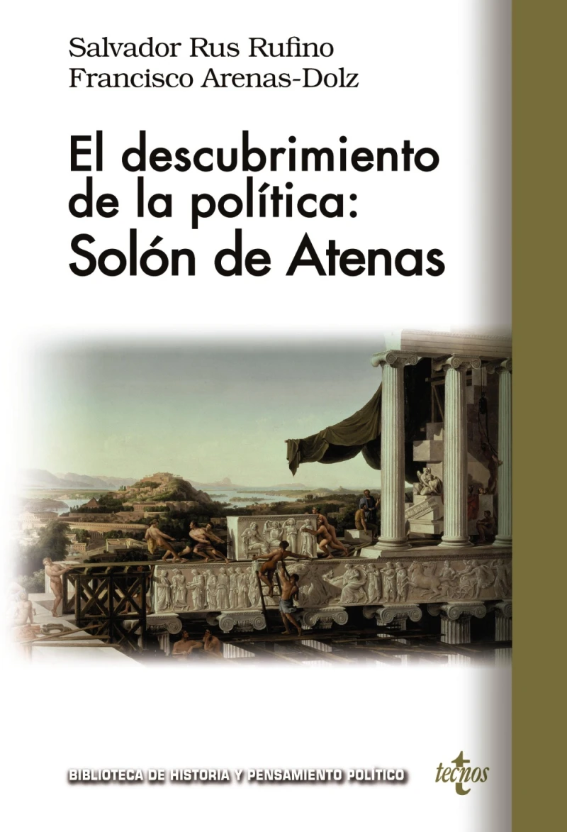 Portada: El descubrimiento de la política: Solón de Atenas
