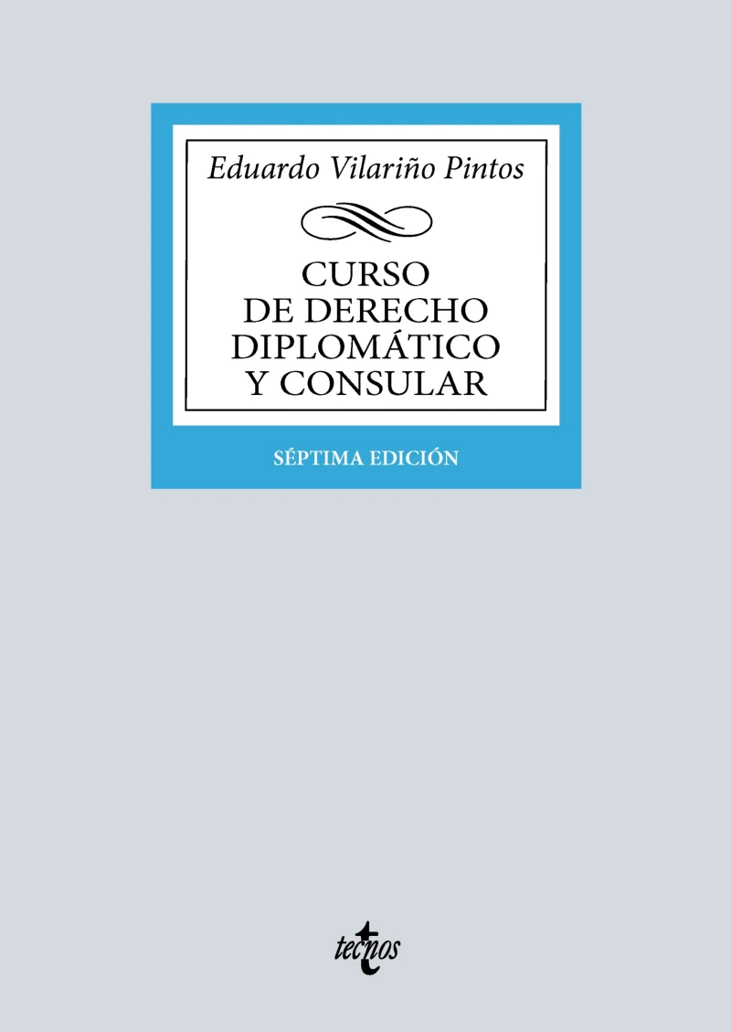 Portada: Curso de Derecho Diplomático y Consular