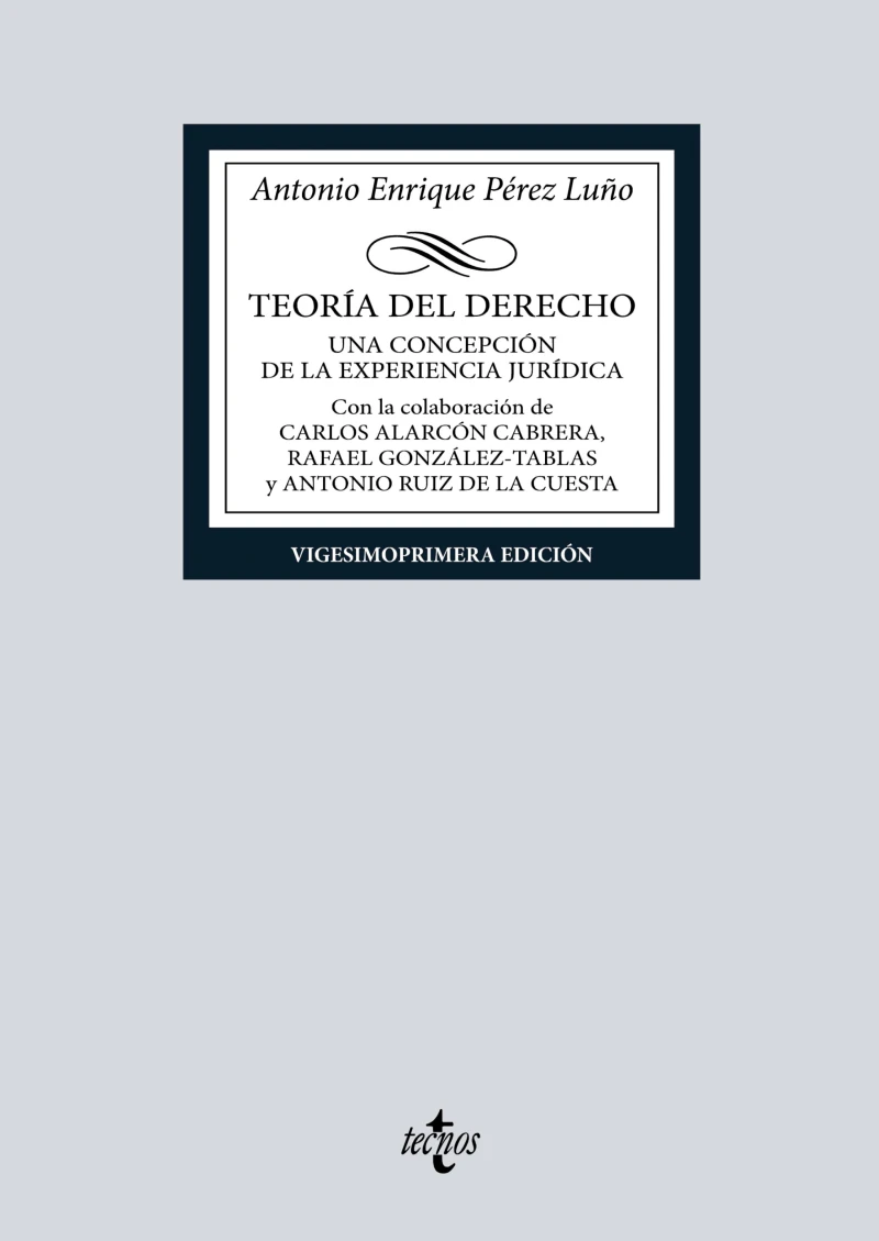 Portada: Teoría del Derecho