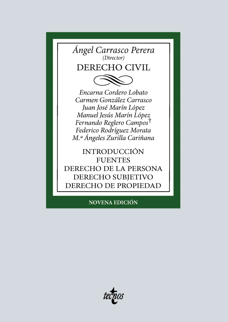 Portada: Derecho Civil